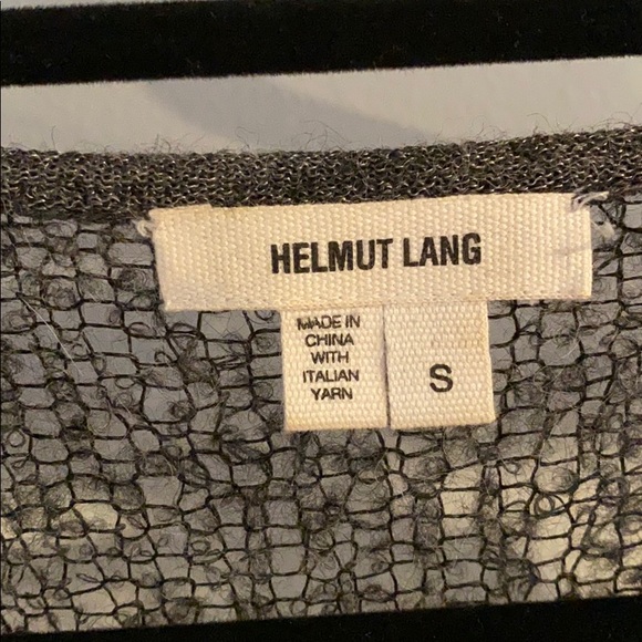 Helmet Lang sheet asymmetrical sweater 107 - Picture 2 of 4